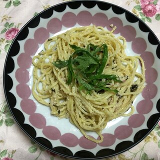 明太子高菜パスタ